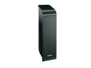 TSS SAT 1200 - Black - 2-Way, Dual 3-1/2 inch Wall-Mountable Satellite Speaker with MMD™ drivers. Part of the TSS1200 system. - Front